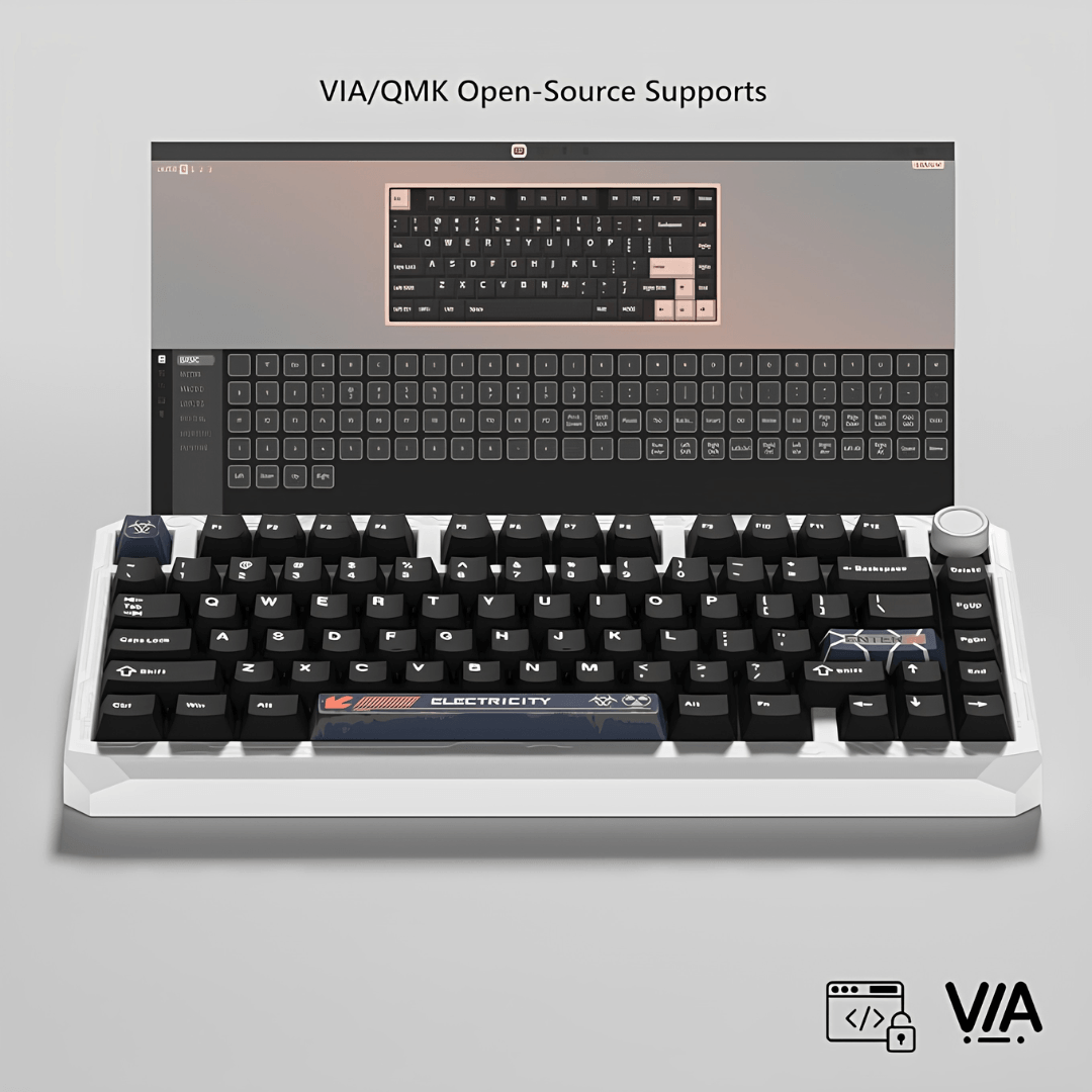 WOMIER ERA75 75% VIA Support Wireless Aluminum Mechanical Keyboard