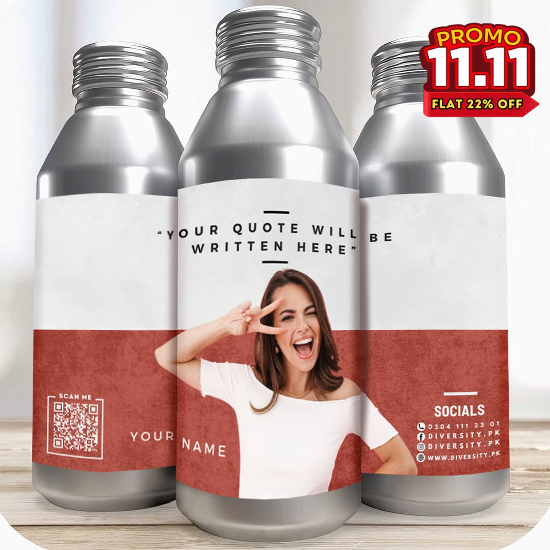 Custom Printed Aluminum Bottles-DIVERSITY