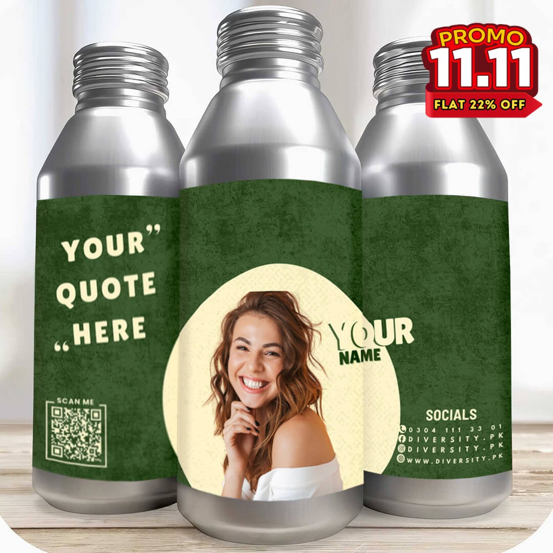 Custom Printed Aluminum Bottles-DIVERSITY