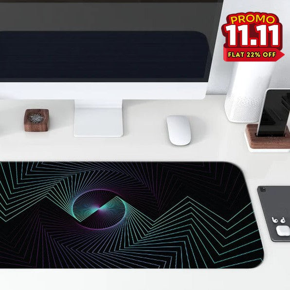 Printed Desk Mat - Techno-DIVERSITY