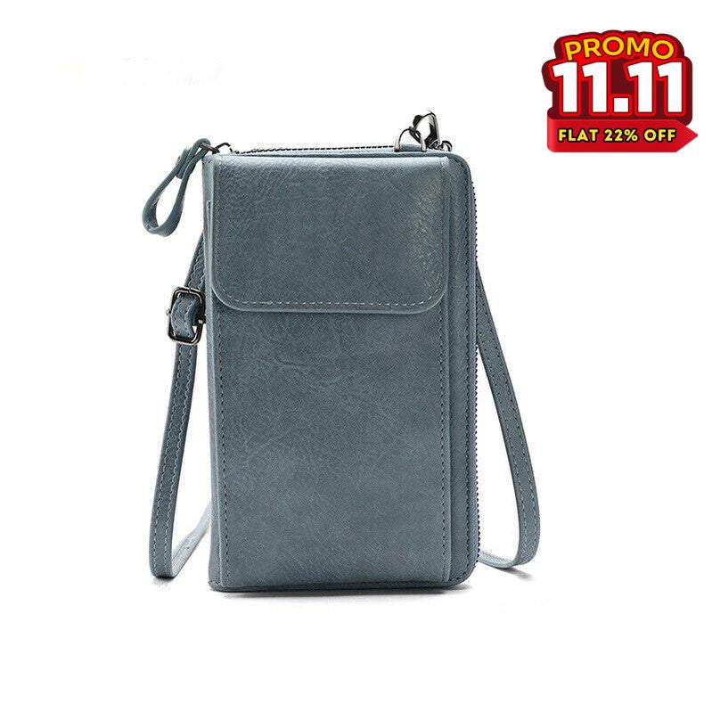 Multi-Purpose Crossbody Leather Bag-DIVERSITY