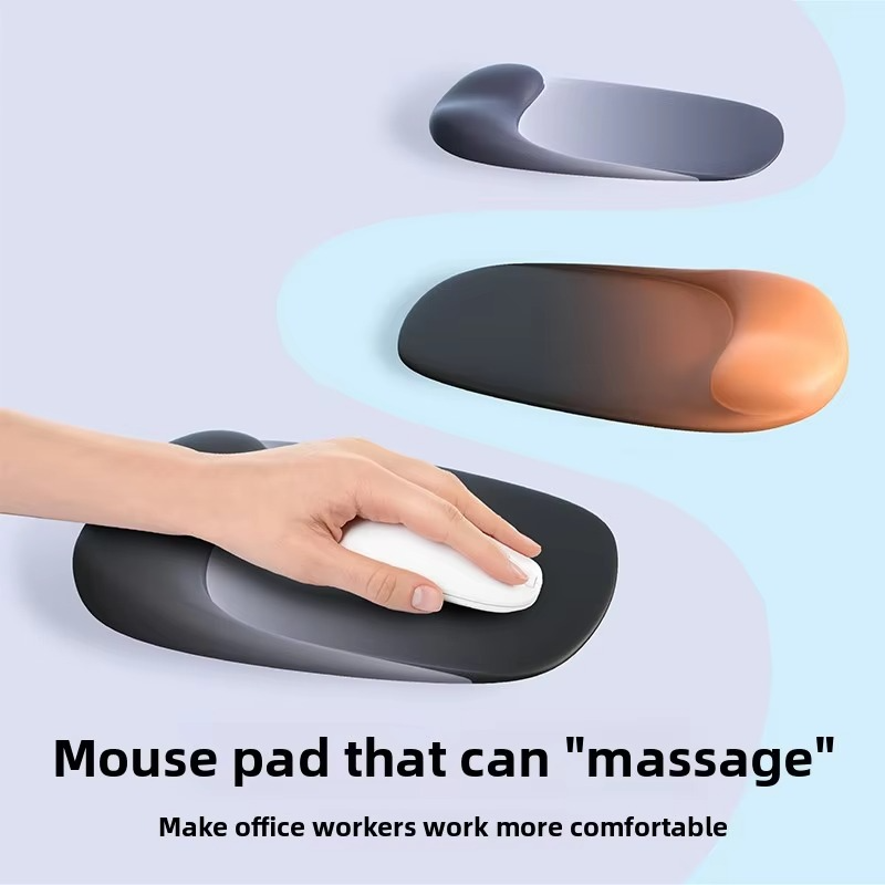 Non-Slip Ergonomic Mouse & Keyboard Wrist Support Pads