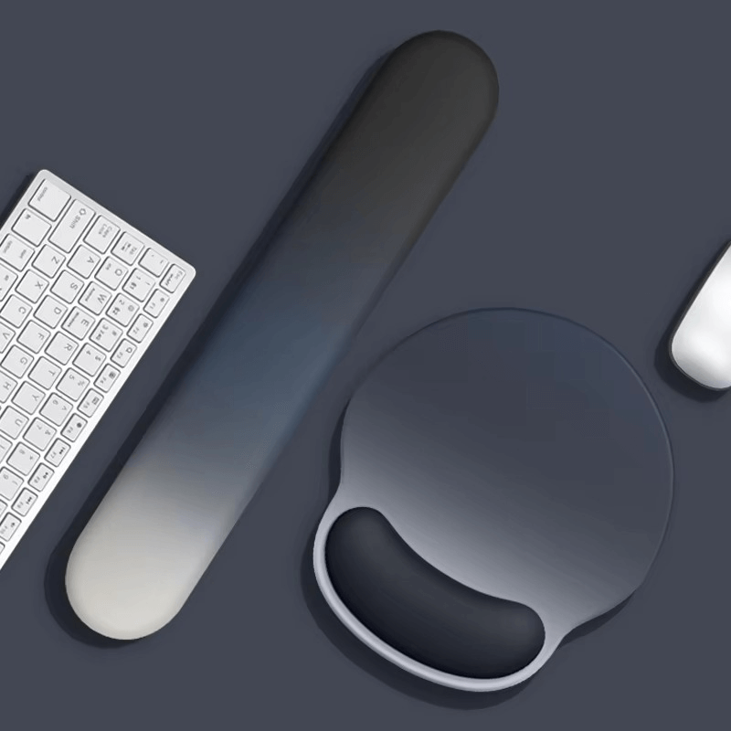 Gradient Non-Slip Keyboard & Mouse Wrist Support Pads