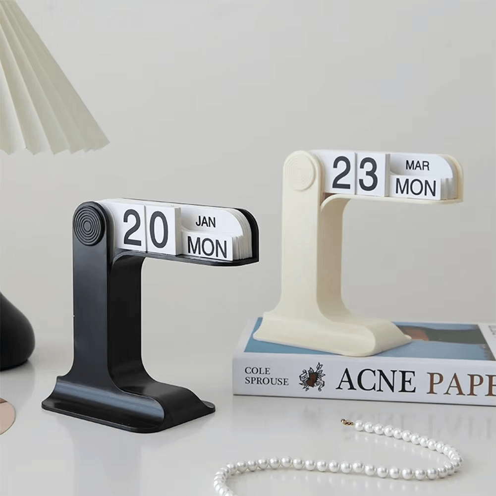 Modern Perpetual Flip Calendar