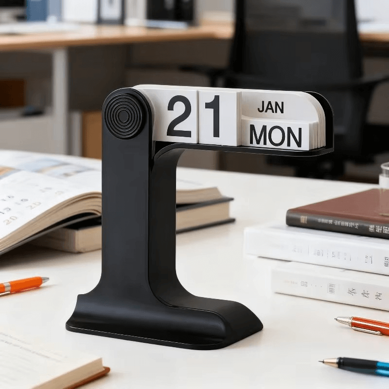 Modern Perpetual Flip Calendar