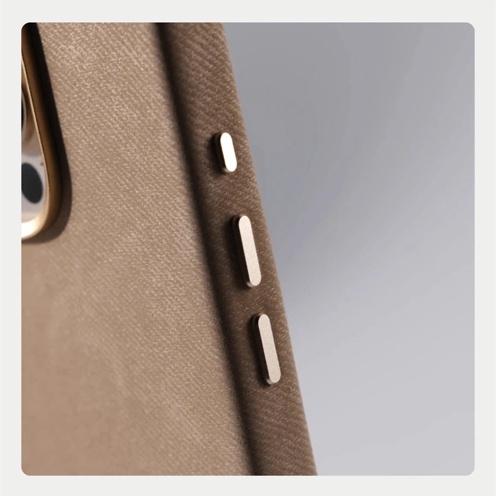 Matte Luxe iPhone Case - Desert Gold