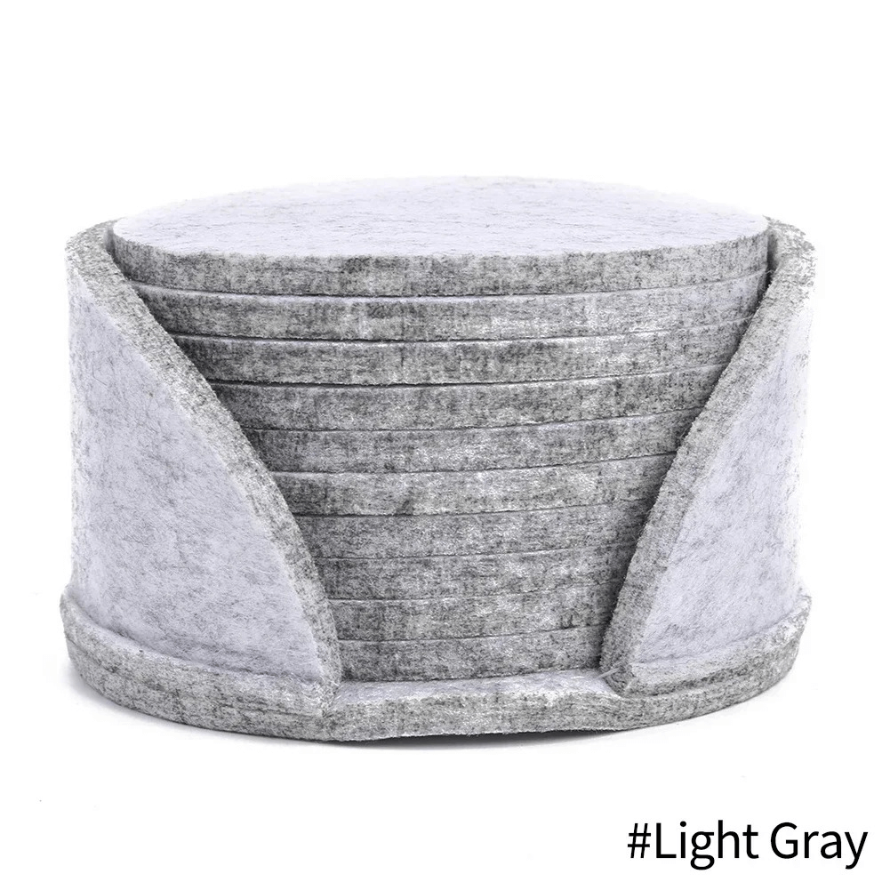 Minimalistic Felt Coasters