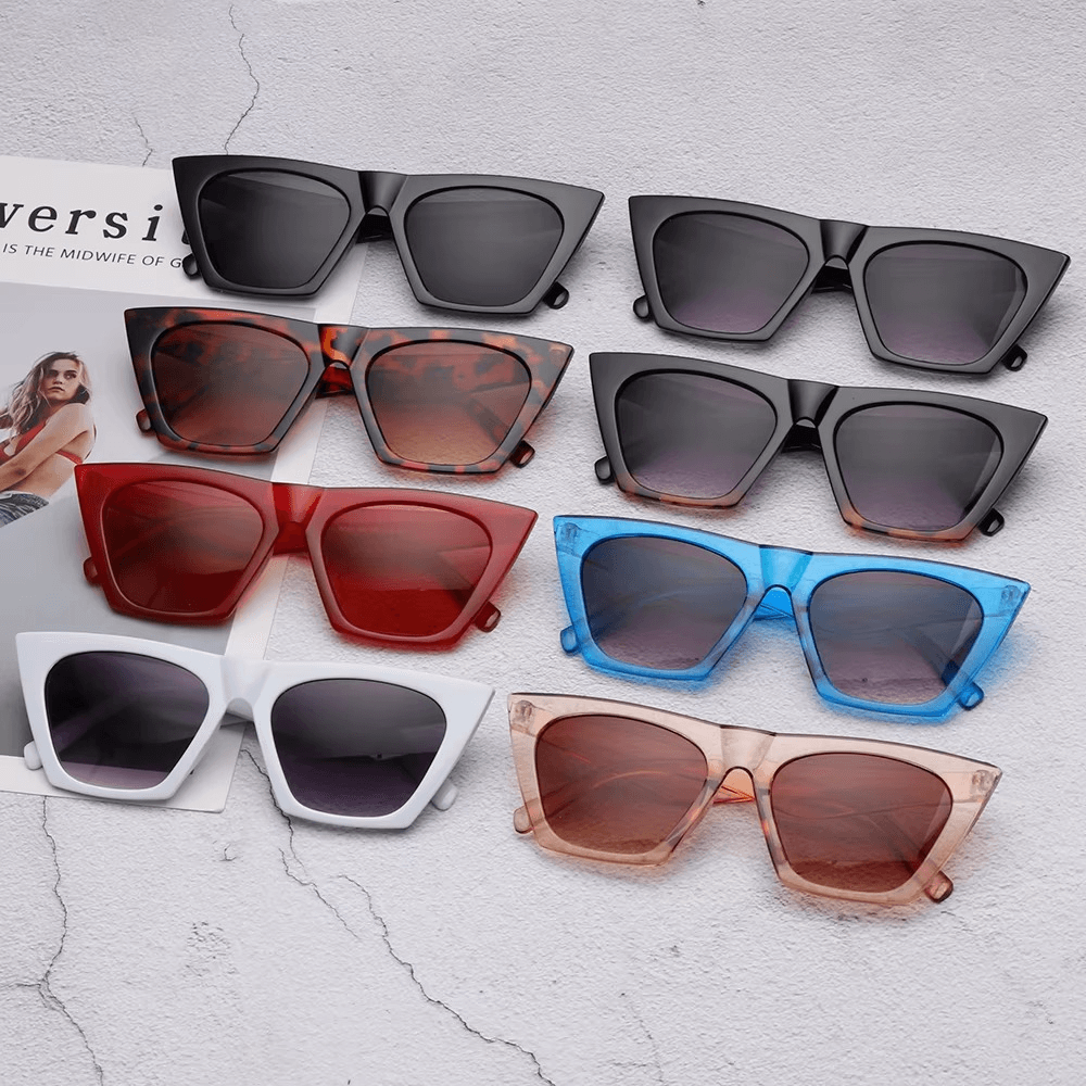 Retro Cat Eye Sunglasses - C2