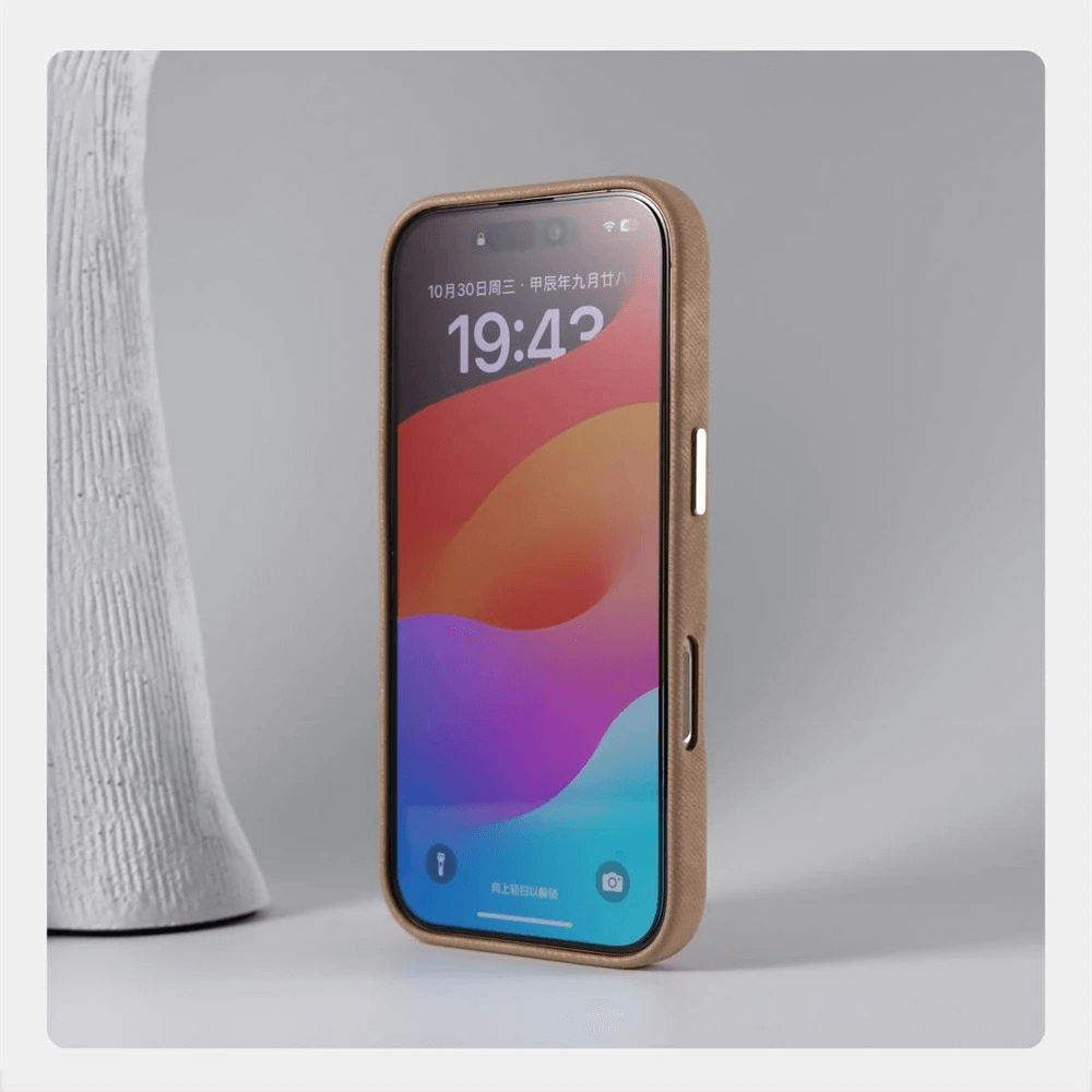 Matte Luxe iPhone Case - Desert Gold