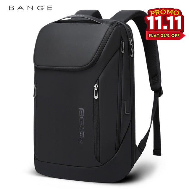 BANGE Ultimate Travel Laptop Backpack - Black-DIVERSITY