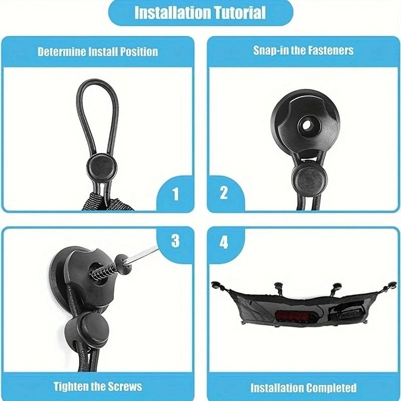 Under-Desk Mesh Cable Management Net