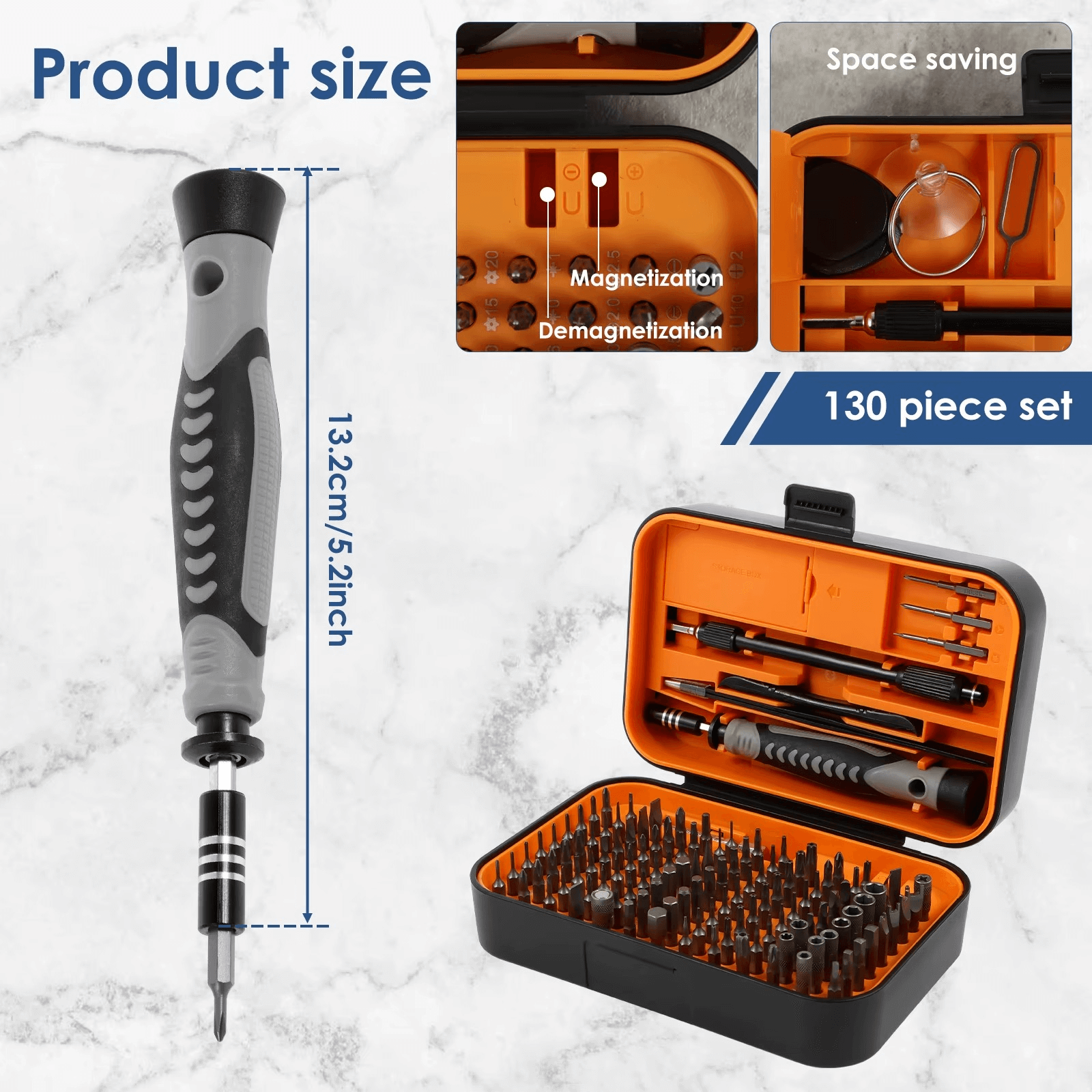 130 in 1 Precision Screwdriver Set