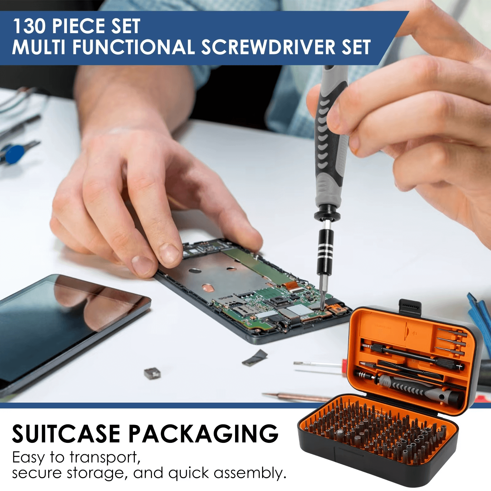 130 in 1 Precision Screwdriver Set