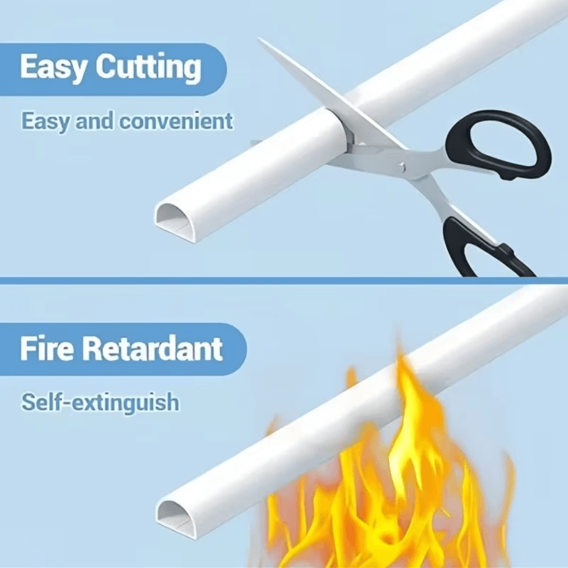 Flexible Self-Adhesive Wire Organizer Strip