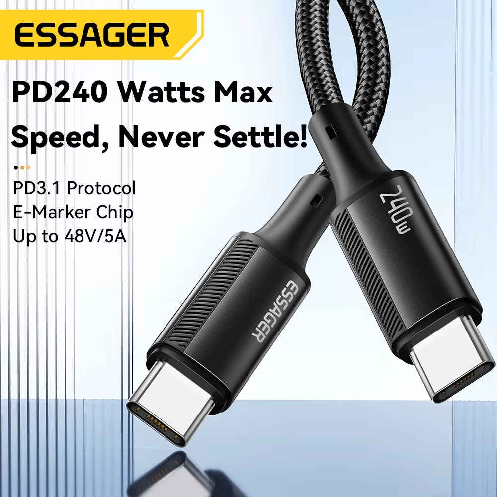 Essager PD 240W Charging Cable (Type C to C)