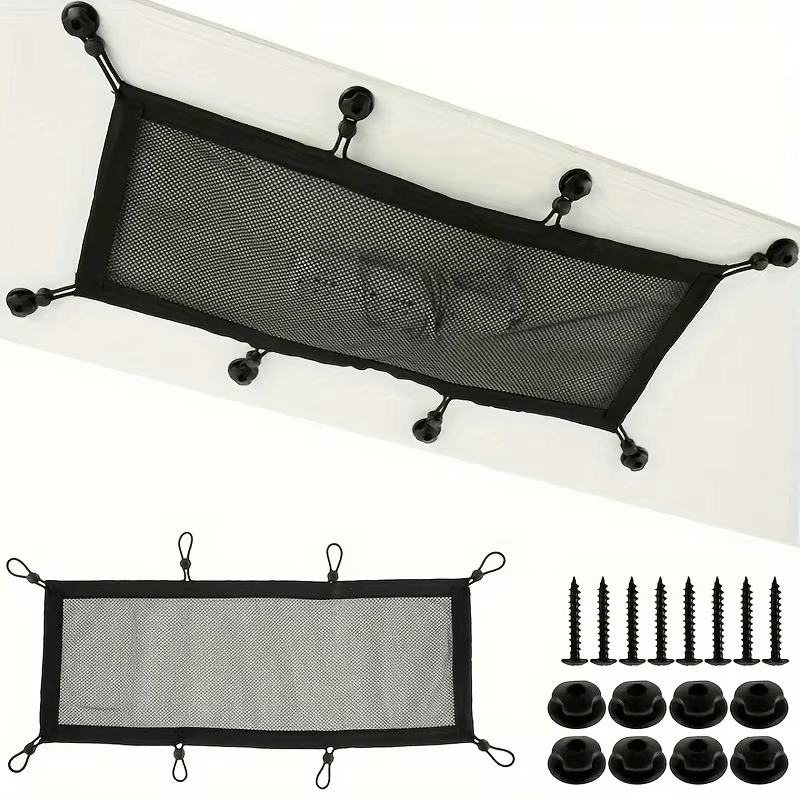 Under-Desk Mesh Cable Management Net
