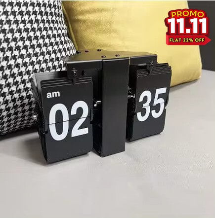 Mechanical Retro Flip Clock-DIVERSITY