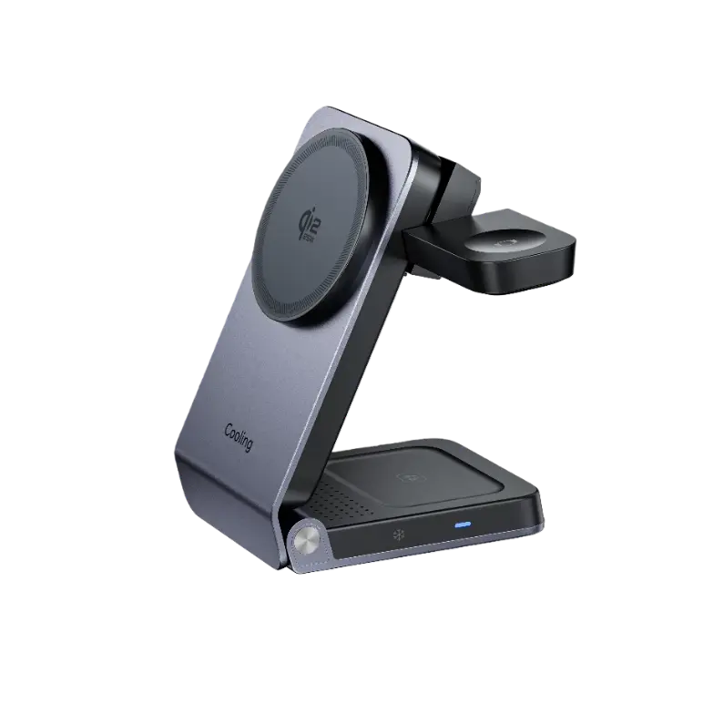 3-in-1 Foldable Magnetic 25W Wireless Charger