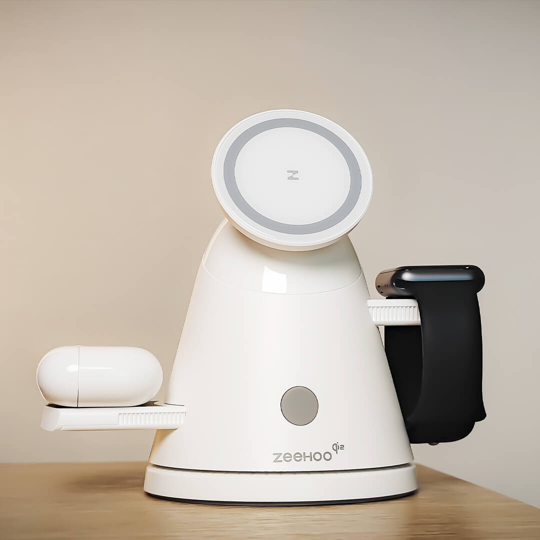 ZEEHOO LuminoCore 4-in-1 Wireless Charging Station