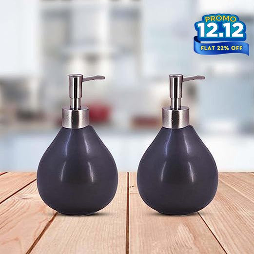 Ceramic Oval Shape Soap Dispenser-DIVERSITY