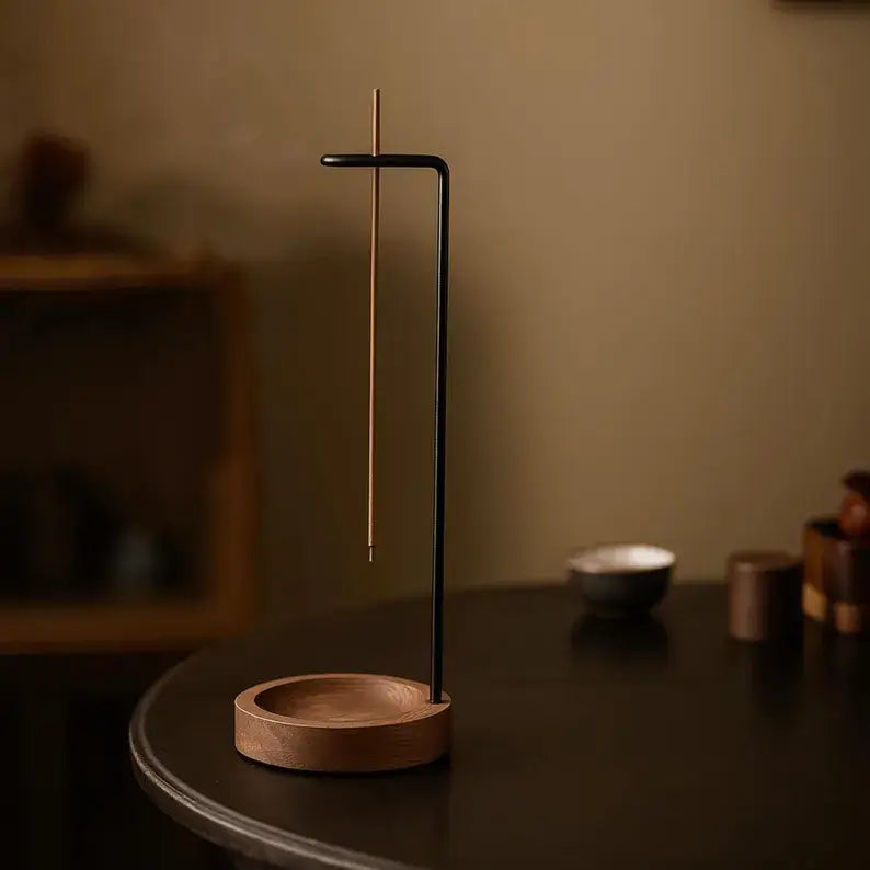 Wooden Incense Burner Holder
