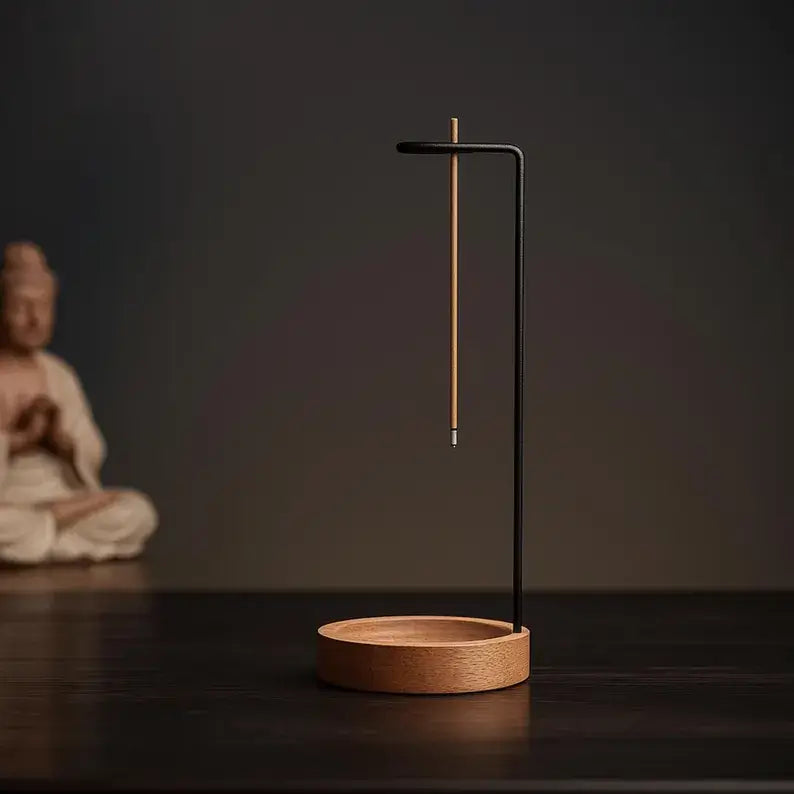Wooden Incense Burner Holder