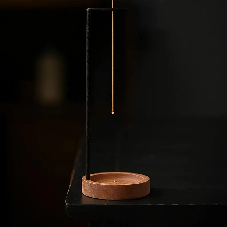 Wooden Incense Burner Holder