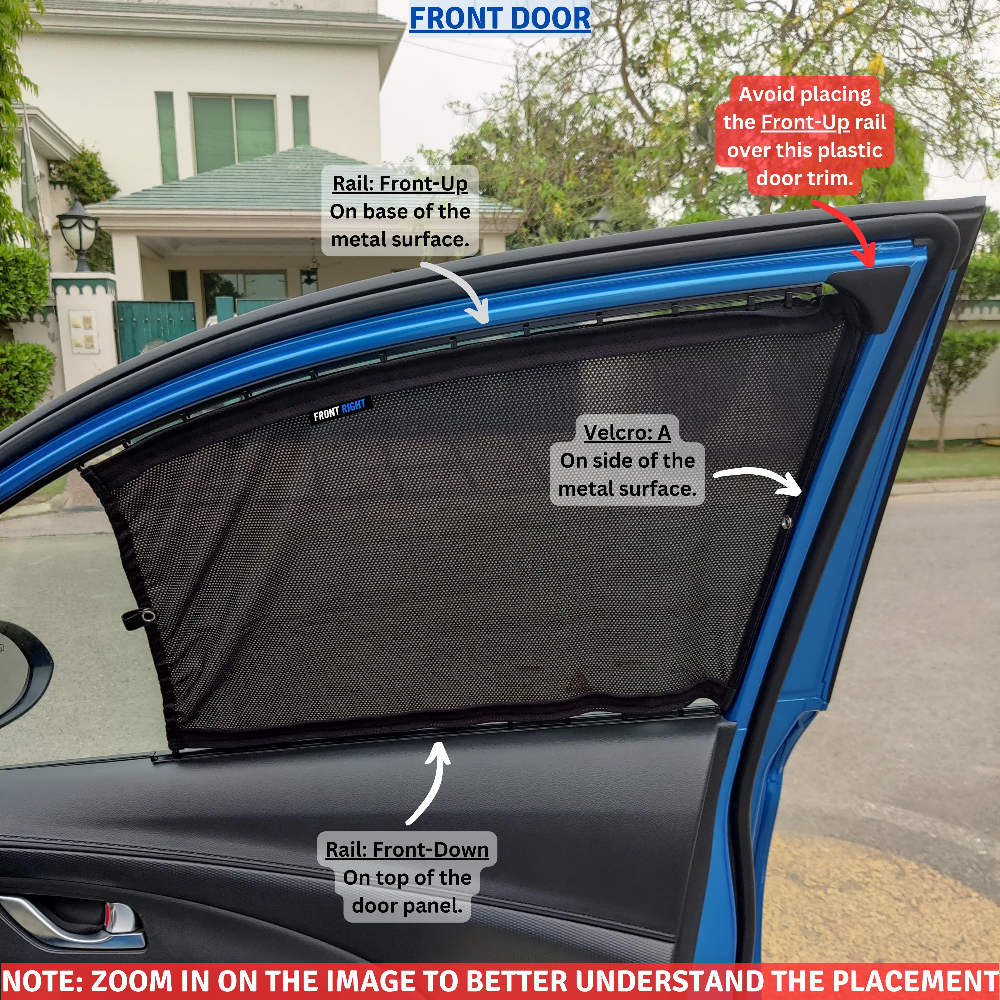 Custom Fit Curtains Car Sunshades Changan Alsvin 2nd Gen (2021 - 2024)