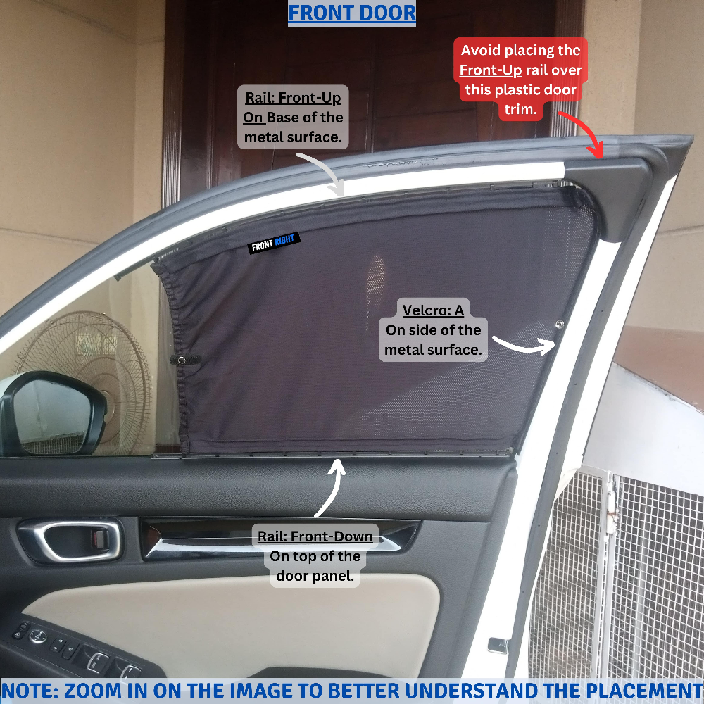 Custom Fit Curtains Car Sunshades Honda Civic 11th Gen (2022 - 2024)