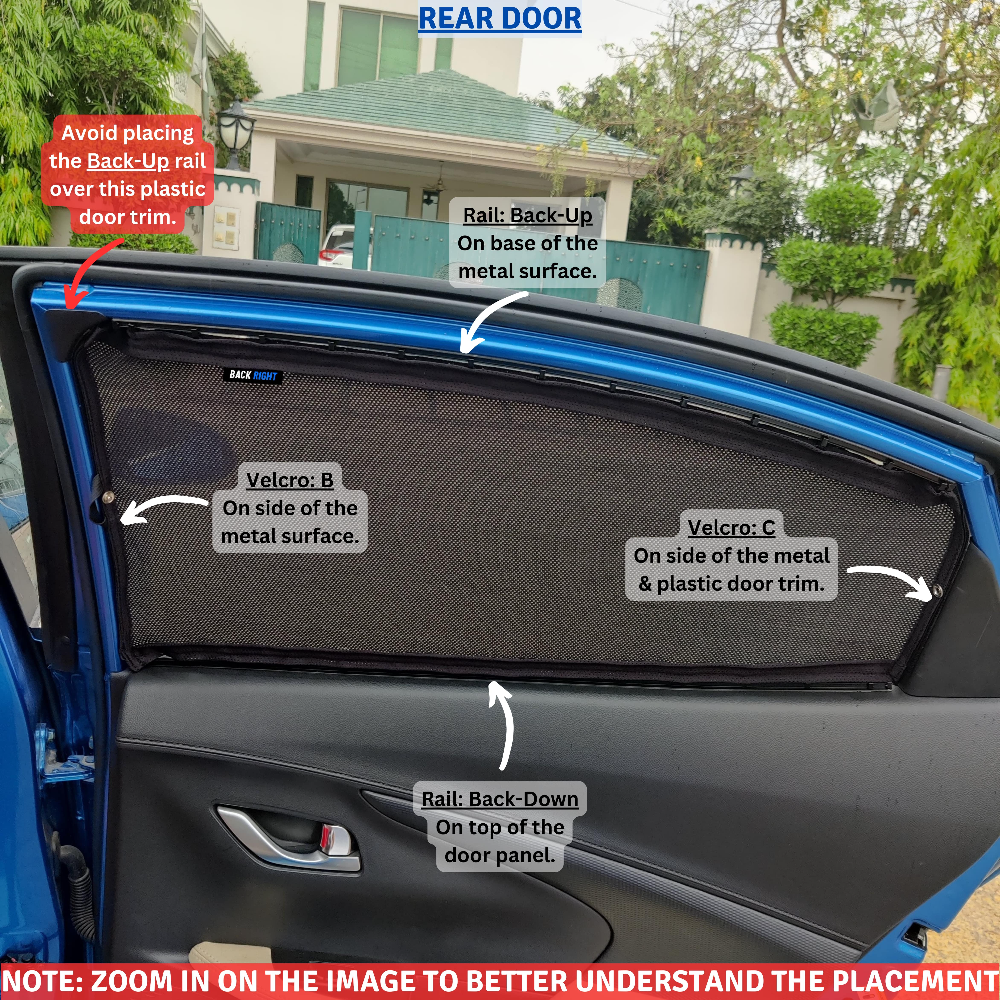 Custom Fit Curtains Car Sunshades Changan Alsvin 2nd Gen (2021 - 2024)