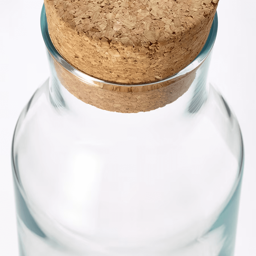 IKEA - Glass Carafe With Cork Stopper