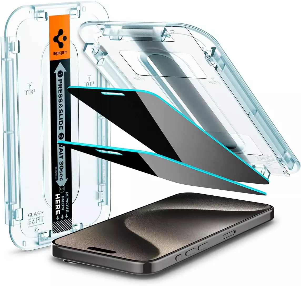 Spigen iPhone Screen Protector with Applicator-DIVERSITY