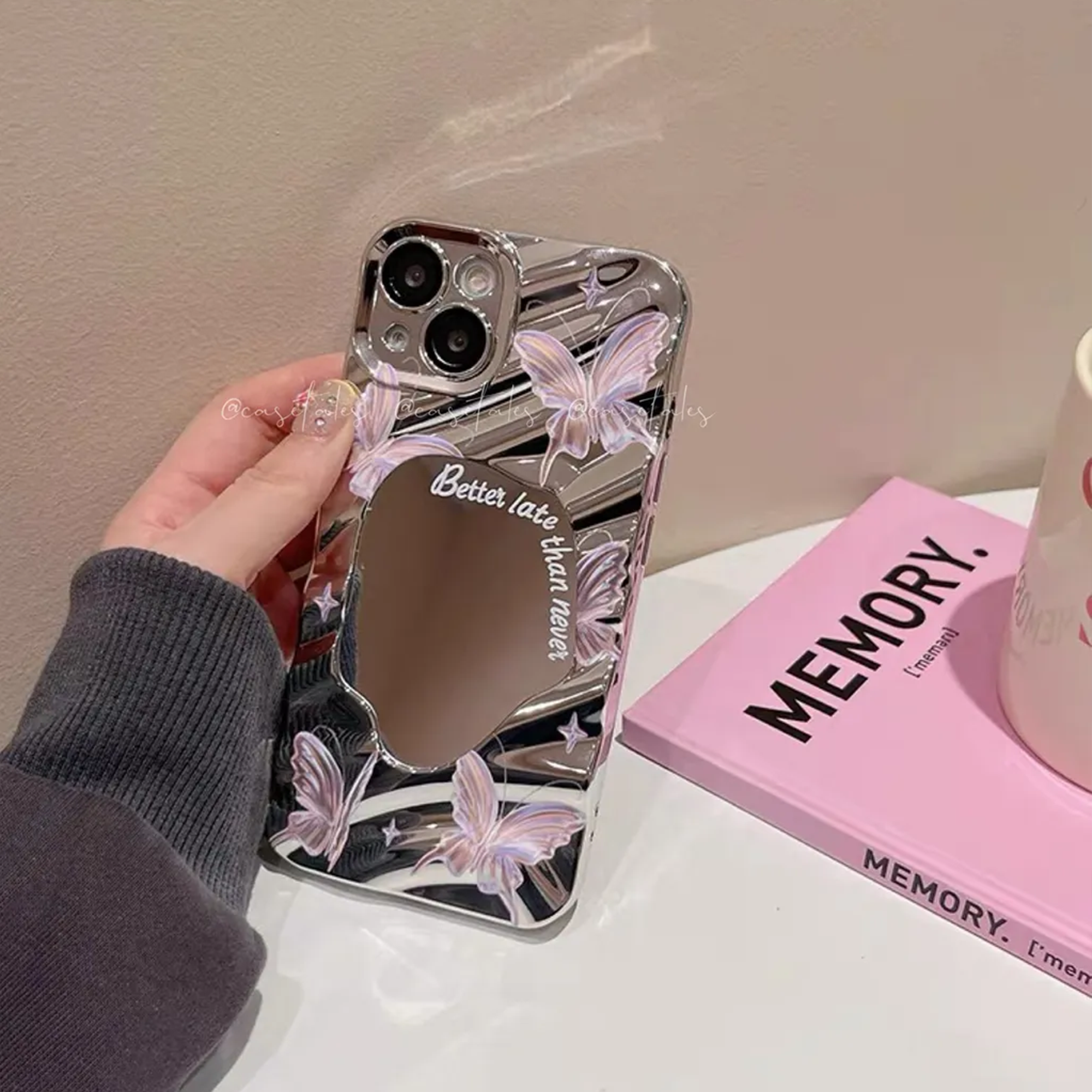 Butterfly Mirror iPhone Case