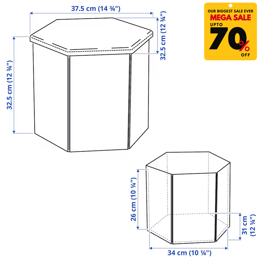 IKEA - Pouffe With Storage-DIVERSITY