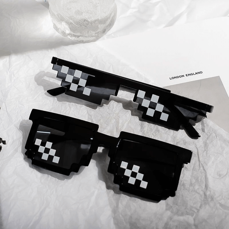 Thug Life Mosaic Black Sunglasses