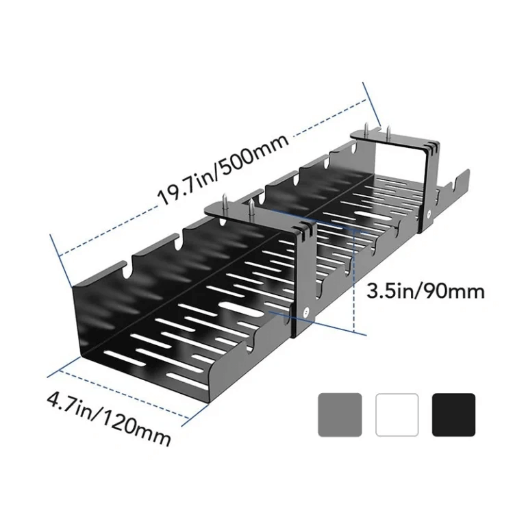 Flexispot Cable Management Tray - Black