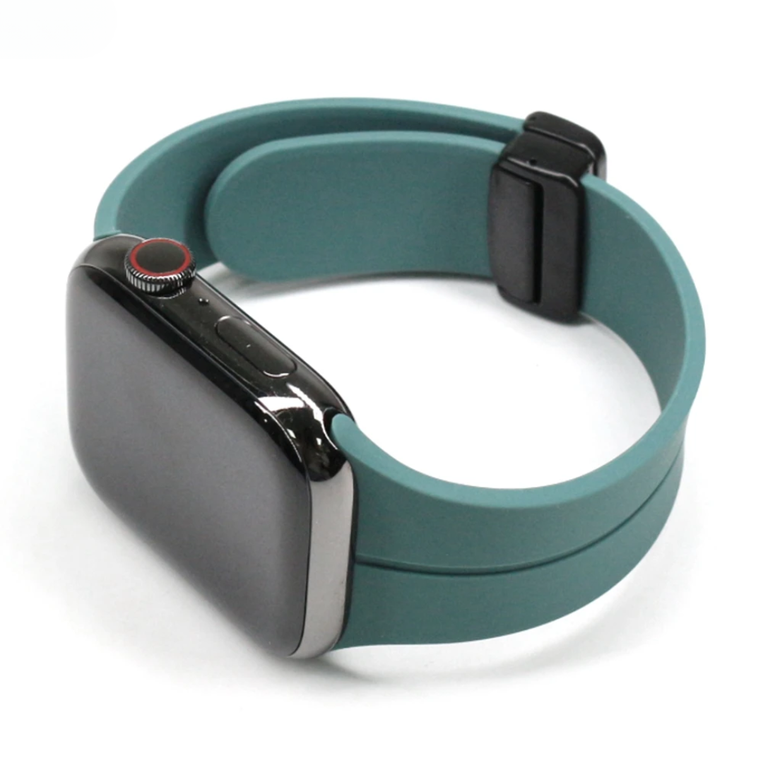 Magnetic Loop Band For Apple Watch - Pine Green