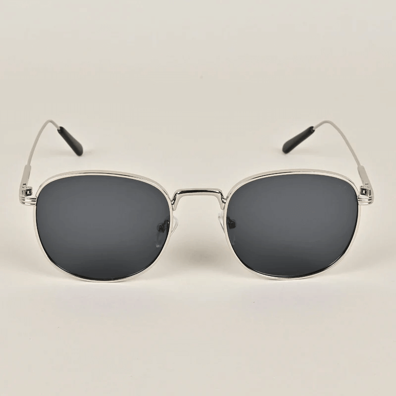 Modern Noir Round Sunglasses-DIVERSITY