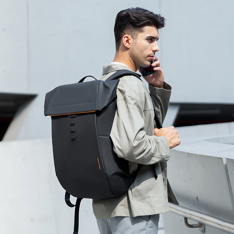 MARK RYDEN - Unique Design Backpack - Black