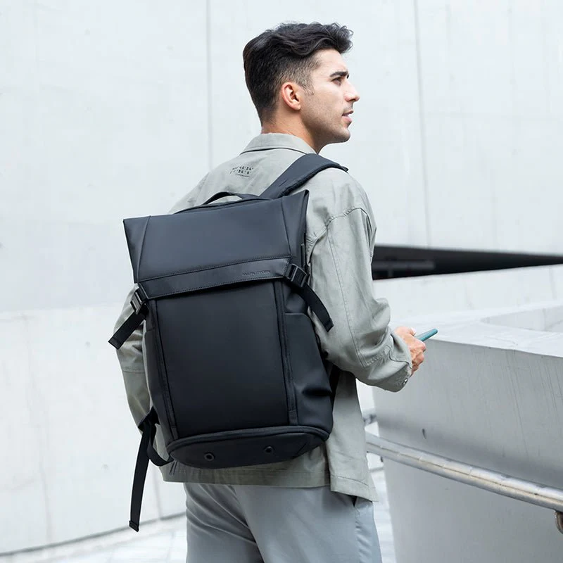 MARK RYDEN - Urban Travel Multifunctional Backpack - Black