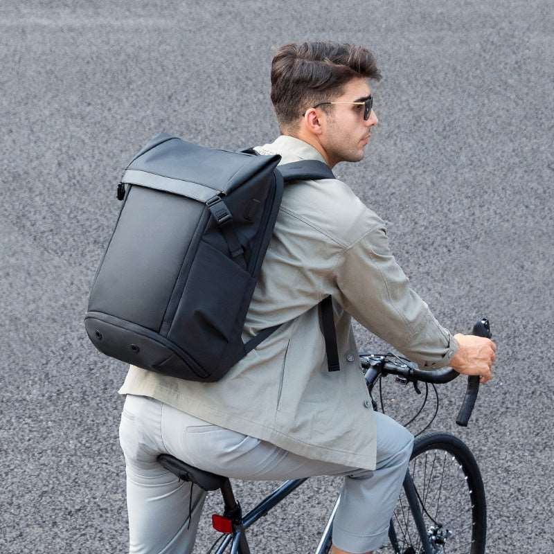 MARK RYDEN - Urban Travel Multifunctional Backpack - Black