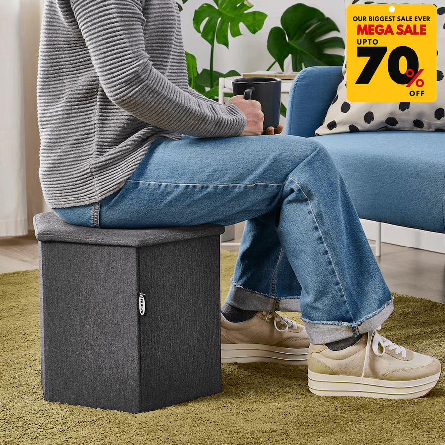 IKEA - Pouffe With Storage-DIVERSITY