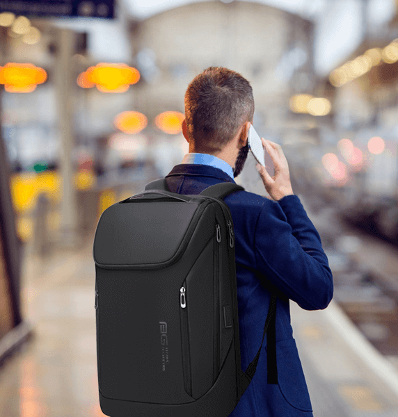 BANGE - Ultimate Travel Laptop Backpack - Black