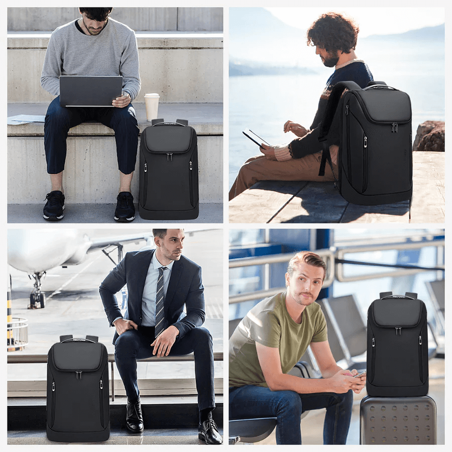 BANGE Ultimate Travel Laptop Backpack - Black-DIVERSITY