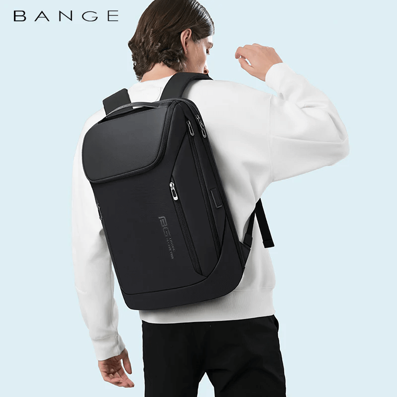 BANGE - Ultimate Travel Laptop Backpack - Black