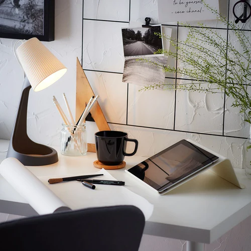 IKEA - Grey Base Table Lamp