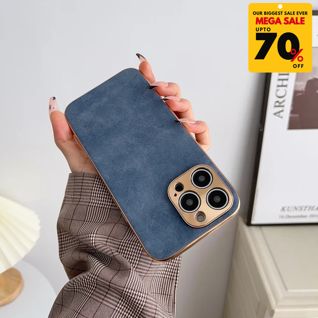 Suede Leather iPhone Case-DIVERSITY