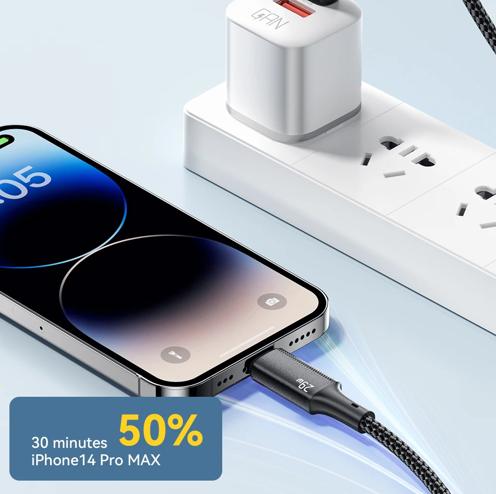 ESSAGER 29W TYPE-C iPhone Charging Cable