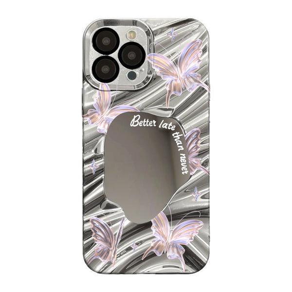 Butterfly Mirror iPhone Case