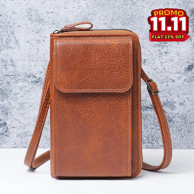 Multi-Purpose Crossbody Leather Bag-DIVERSITY